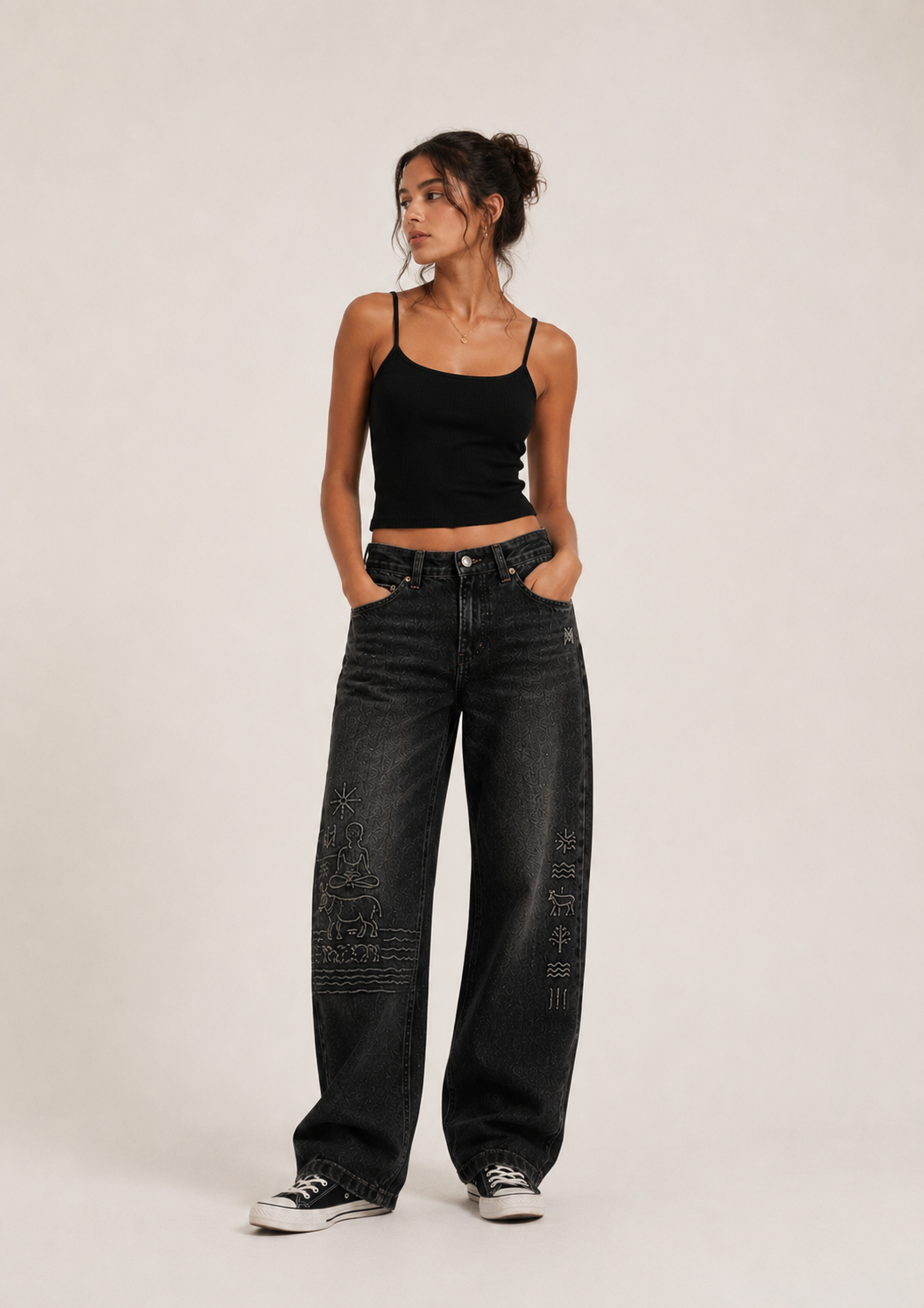 MELŪ Jeans — Harappan Chronicle Edition Straight Fit