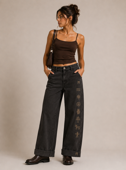 MELŪ Chinos — Charcoal
