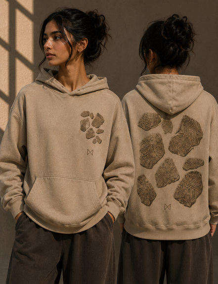 MELŪ Pottery Fragments Hoodie