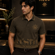 MELŪ Polo — Harappan Frieze Edition