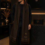 MELŪ Shawl — Dark Earth Edition