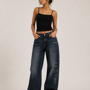 MELŪ Jeans — Symbol Column Edition Baggy Fit
