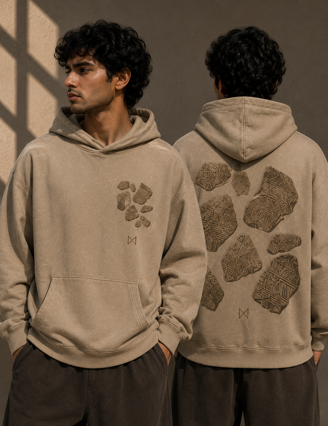 MELŪ Pottery Fragments Hoodie