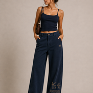 MELŪ Chinos — Midnight Blue