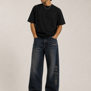 MELŪ Jeans — Symbol Column Edition Baggy Fit