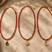 Carnelian Bead Necklace