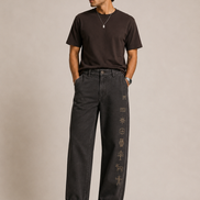 MELŪ Chinos — Charcoal