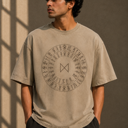 Script Circle Oversized