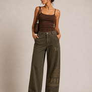 MELŪ Chinos — Olive Stone
