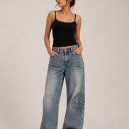 MELŪ Jeans — Seal Medallion Edition Baggy Fit