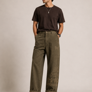 MELŪ Chinos — Olive Stone
