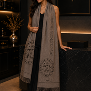 MELŪ Shawl — Seal Medallion Edition